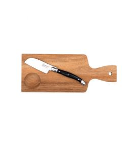 Kaasplankje met santoku kaasmesje